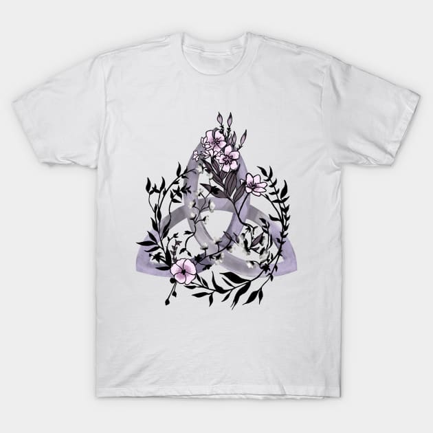 The Triquetra T-Shirt by Witchling Art